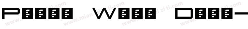Pilat Wide Demi字体转换